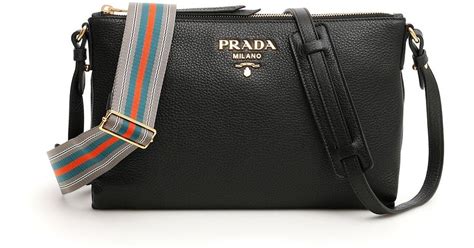 striped prada bag|women Prada black bag.